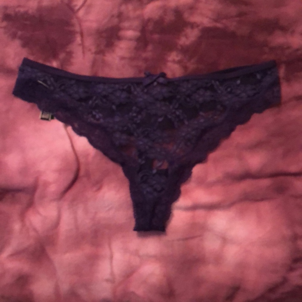 Victoria secret lace thong size medium